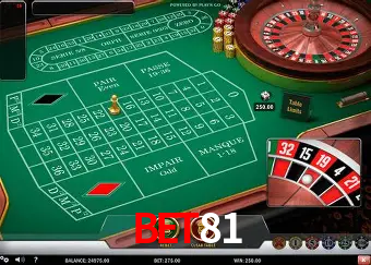 Roulette Table BET81
